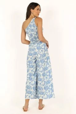 Rae Jumpsuit - Blue Floral 14 Rae Jumpsuit - Blue Floral -Dress Shop petal and pup usa rompers rae jumpsuit blue floral 33681597956273