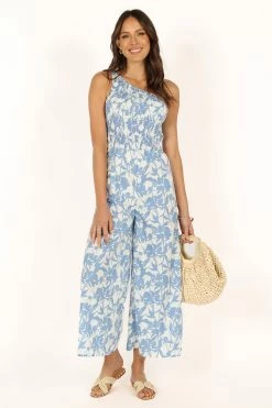Rae Jumpsuit - Blue Floral 17 Rae Jumpsuit - Blue Floral -Dress Shop petal and pup usa rompers rae jumpsuit blue floral 33681598054577
