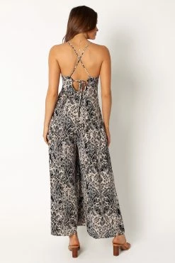 Roxanne Wide Leg Jumpsuit - Ivory -Dress Shop petal and pup usa rompers roxanne wide leg jumpsuit ivory 34011644854449