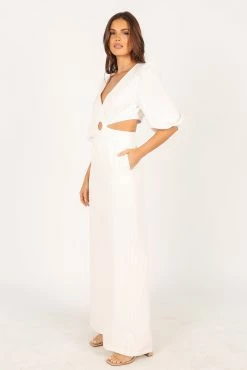 Sonja Jumpsuit - White -Dress Shop petal and pup usa rompers sonja jumpsuit white 33916122136753