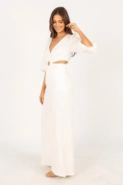 Sonja Jumpsuit - White -Dress Shop petal and pup usa rompers sonja jumpsuit white 33916122169521