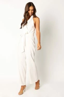 Tally Jumpsuit - White 12 Tally Jumpsuit - White -Dress Shop petal and pup usa rompers tally jumpsuit white 34007546658993