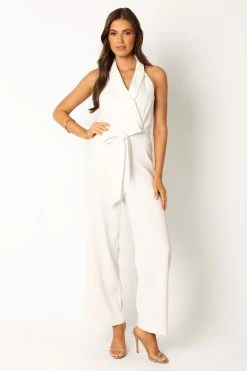 Tally Jumpsuit - White 11 Tally Jumpsuit - White -Dress Shop petal and pup usa rompers tally jumpsuit white 34007546724529