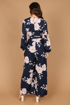 Valentina Split Jumpsuit - Navy 9 Valentina Split Jumpsuit - Navy -Dress Shop petal and pup usa rompers valentina split jumpsuit navy 32627503333553