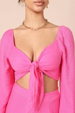 Claudia Two Piece Set - Pink -Dress Shop petal and pup usa sets claudia two piece set pink 32187013857457