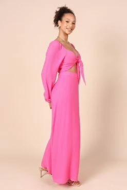 Claudia Two Piece Set - Pink -Dress Shop petal and pup usa sets claudia two piece set pink 32187013922993