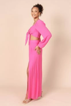 Claudia Two Piece Set - Pink -Dress Shop petal and pup usa sets claudia two piece set pink 32187013955761