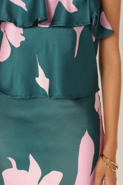 Portia Two Piece Set - Teal Floral -Dress Shop petal and pup usa sets portia two piece set teal floral 33928713011377