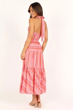 Sophia Set - Pink Stripe -Dress Shop petal and pup usa sets sophia set pink stripe 33487863578801