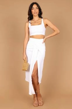 Zanita Set - White -Dress Shop petal and pup usa sets zanita set white 32465749639345