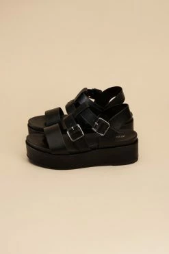Drifter Platform Sandal - Black -Dress Shop petal and pup usa shoes drifter platform sandal black 33585724620977