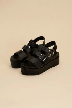 Drifter Platform Sandal - Black -Dress Shop petal and pup usa shoes drifter platform sandal black 33585724686513