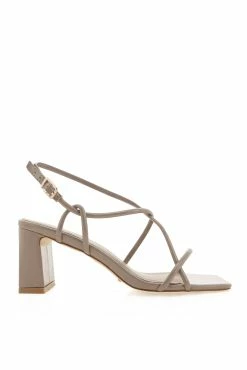 Iriana Heel - Taupe Crinkle Patent -Dress Shop petal and pup usa shoes iriana heel taupe crinkle patent 33191099498673