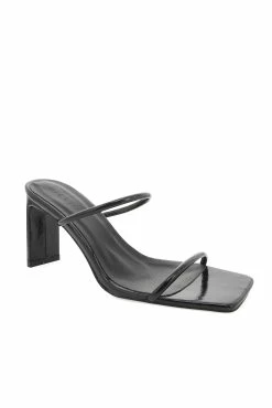 Kamila Heel - Black Crinkle Patent -Dress Shop petal and pup usa shoes kamila heel black crinkle patent 33191072301233