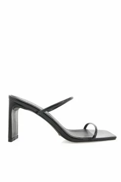 Kamila Heel - Black Crinkle Patent -Dress Shop petal and pup usa shoes kamila heel black crinkle patent 33191072399537