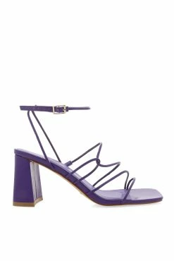 Nicola Block Heel - Violet -Dress Shop petal and pup usa shoes nicola block heel violet 33190999130289