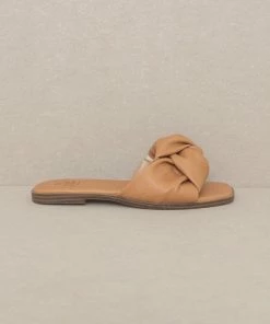 Zaina Knotted Sandal - Camel -Dress Shop petal and pup usa shoes zaina knotted sandal camel 33585724719281