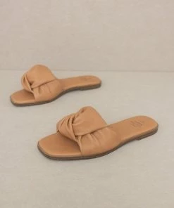 Zaina Knotted Sandal - Camel -Dress Shop petal and pup usa shoes zaina knotted sandal camel 33585724817585
