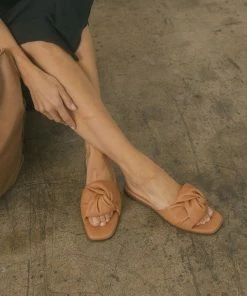 Zaina Knotted Sandal - Camel -Dress Shop petal and pup usa shoes zaina knotted sandal camel 33585724981425