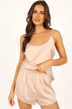Nena Cami Set - Blush -Dress Shop petal and pup usa swim intimates nena cami set blush 33856916979889