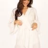 Nuala Linen Robe - Ivory