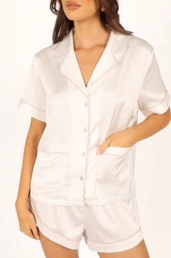 Samara Piping Set - Ivory -Dress Shop petal and pup usa swim intimates samara piping set ivory 33846822305969