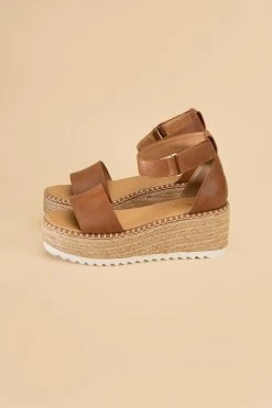 Tucker Platform Sandal - Tan -Dress Shop petal and pup usa tuckin s platform sandals 33585721639089