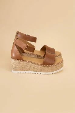 Tucker Platform Sandal - Tan -Dress Shop petal and pup usa tuckin s platform sandals 33585721868465