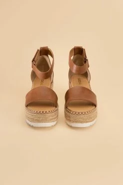 Tucker Platform Sandal - Tan -Dress Shop petal and pup usa tuckin s platform sandals 33585724326065